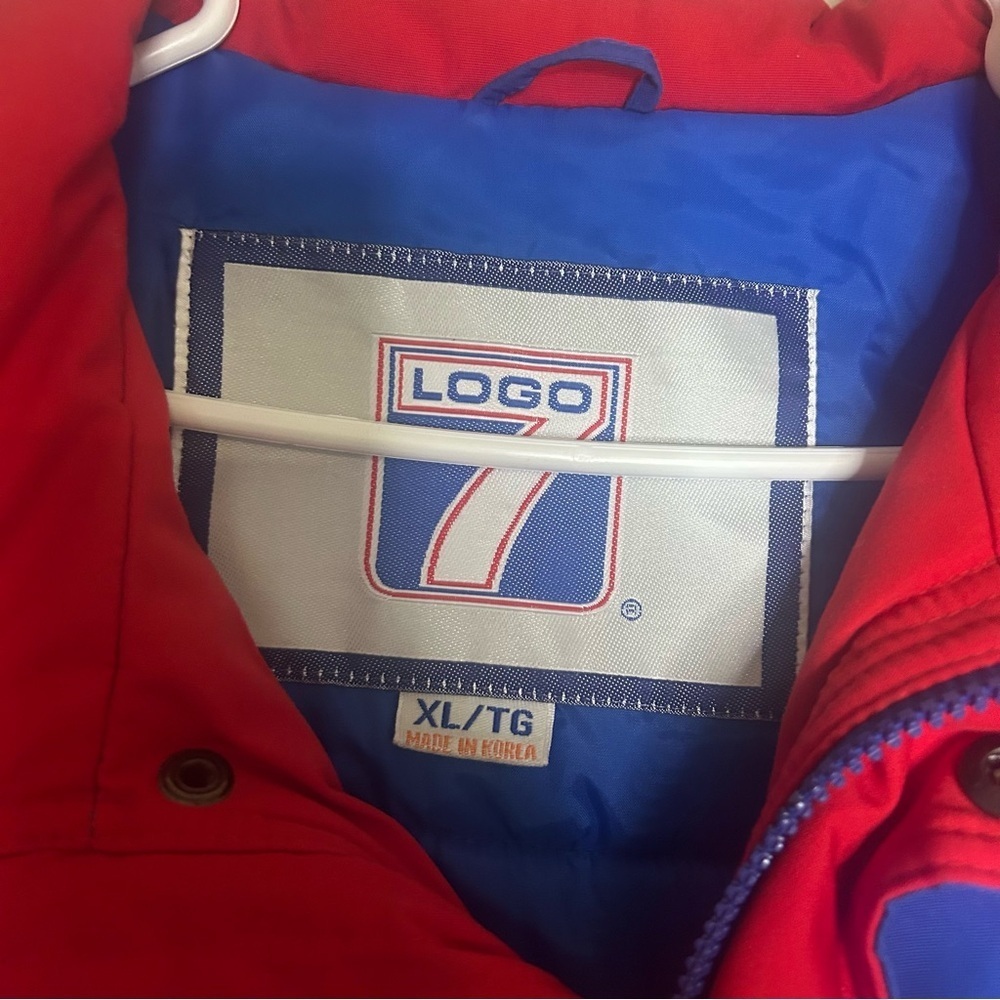 Vintage logo 7 University of Kansas Jacket XL - Picture 4 of 10